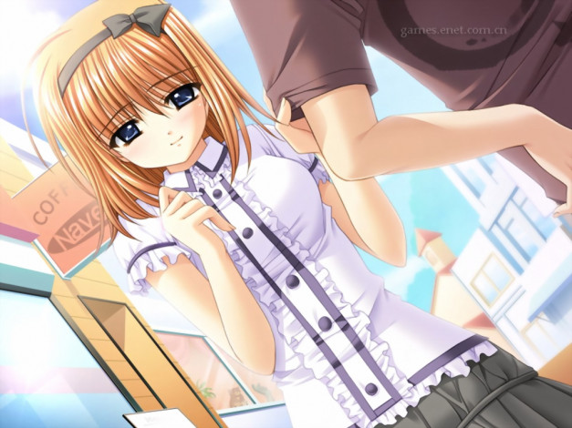 Обои картинки фото аниме, shuffle