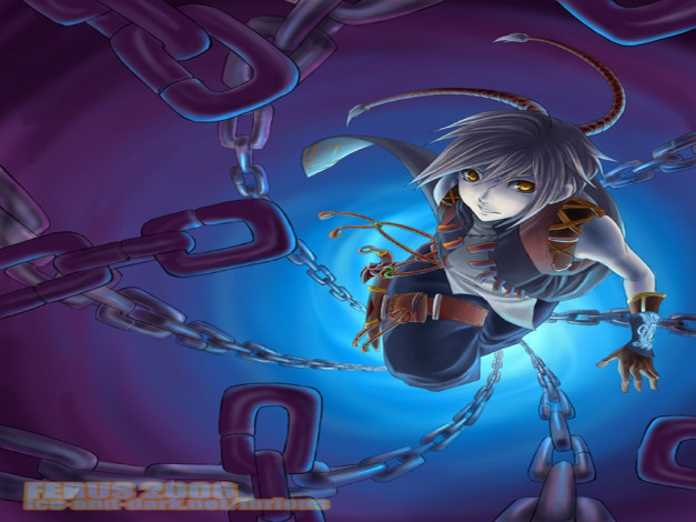 Обои картинки фото аниме, weapon, blood, technology