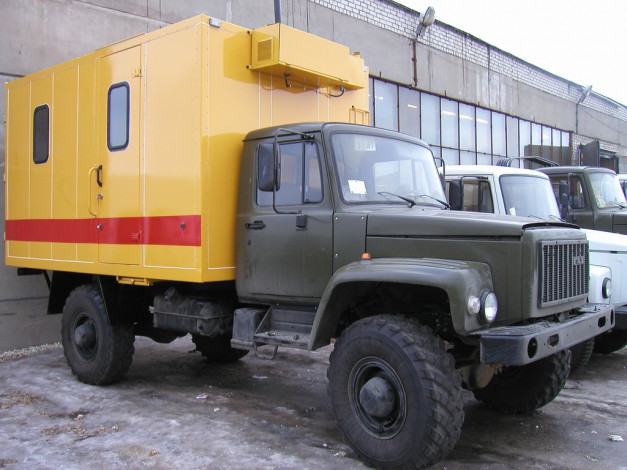 Обои картинки фото автомобили, газ, грузовики