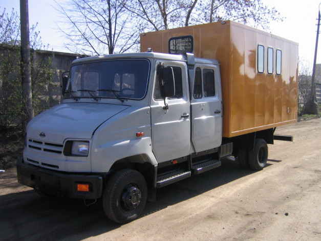 Обои картинки фото автомобили, зил, грузовики