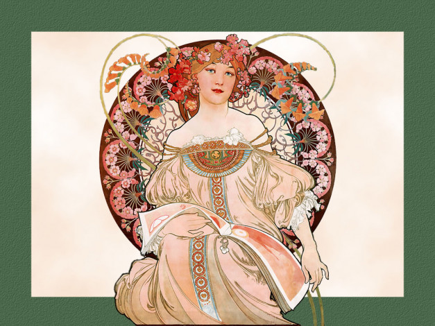 Обои картинки фото рисованные, люди