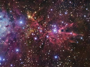 Картинка космос галактики туманности