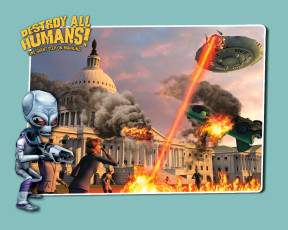 Картинка видео игры destroy all humans
