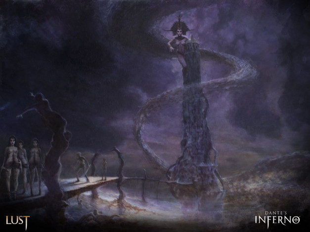 Обои картинки фото dante`s, inferno, видео, игры