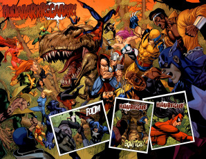 Картинка рисованные комиксы marvel comics