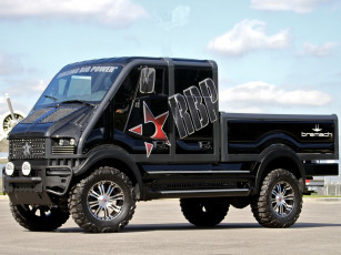 Картинка автомобили custom pick up double