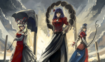 Картинка аниме touhou персонажи