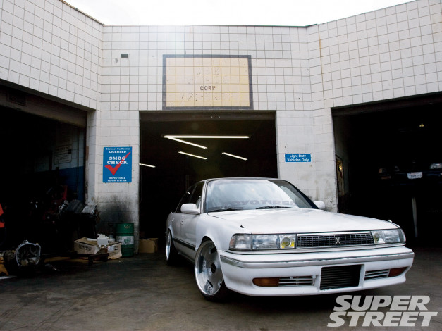 Обои картинки фото автомобили, toyota, cressida