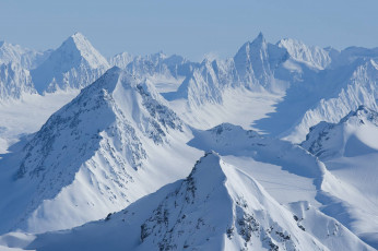 Картинка природа горы снег