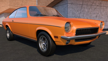 обоя автомобили, 3д, vega, 1971, chevrolet