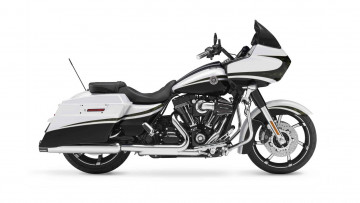 Картинка мотоциклы harley-davidson 2012 custom glide road cvo harley davidson светлый