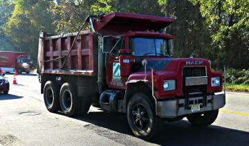 Картинка mack автомобили сша trucks inc тяжелые грузовики