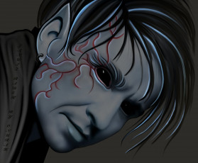 Картинка фэнтези эльфы лицо эльф