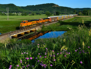 Картинка техника поезда железная дорога локомотив состав