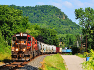 Картинка техника поезда железная дорога локомотив состав