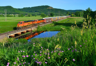 Картинка техника поезда железная дорога локомотив состав