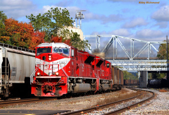 Картинка техника поезда железная дорога локомотив состав