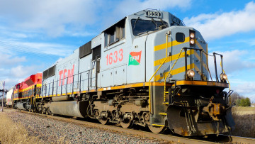 Картинка техника поезда железная дорога локомотив состав