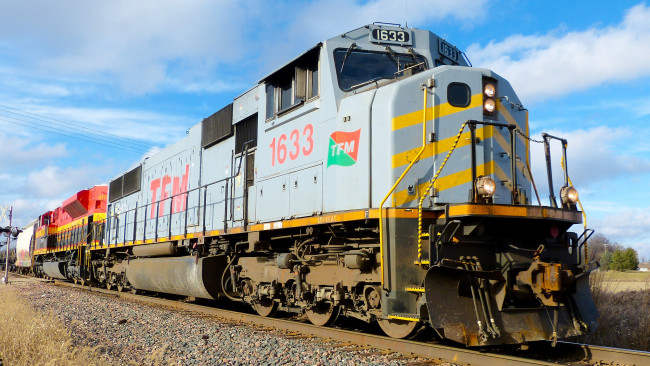 Обои картинки фото техника, поезда, железная, дорога, локомотив, состав