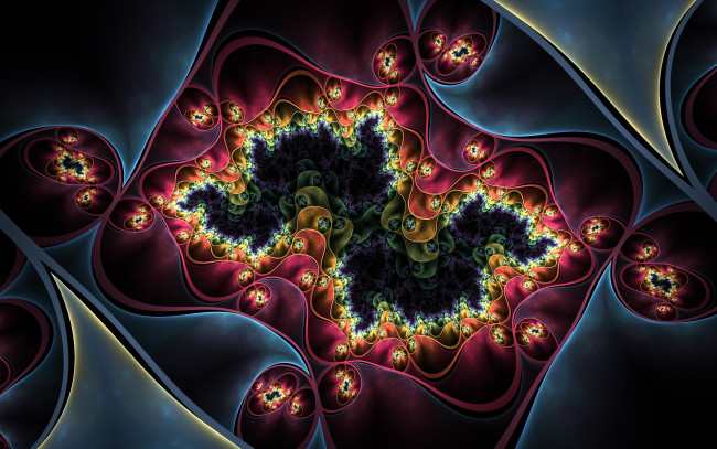 Обои картинки фото 3д графика, фракталы , fractal, цвета, фон, узор
