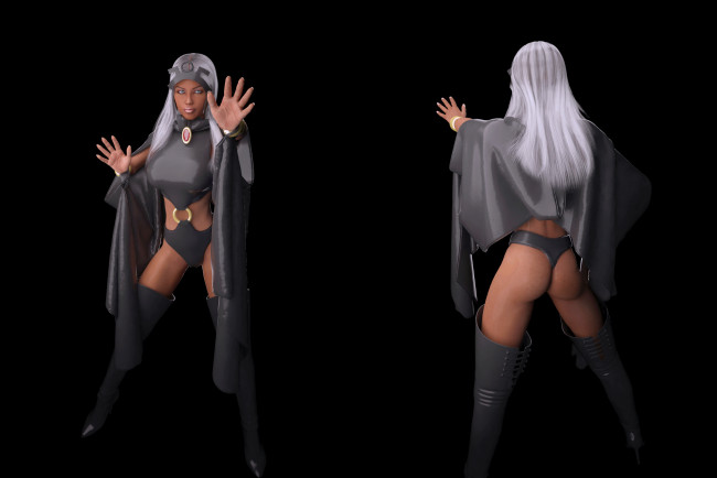 Обои картинки фото 3д графика, люди , people, зеркало, поза, блондинки, фон, девушка, взгляд