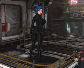 Картинка 3д+графика фантазия+ fantasy девушка фон взгляд