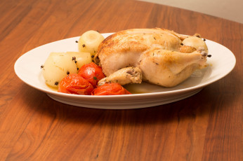 Картинка еда мясные+блюда гарнир курица