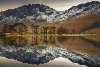 Картинка природа горы озеро пейзаж