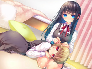 Картинка аниме unknown +другое+ фон взгляд девушка