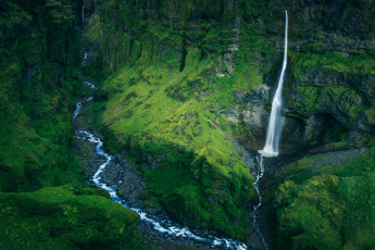 Картинка природа водопады простор