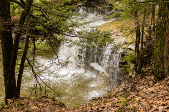 Картинка природа водопады простор