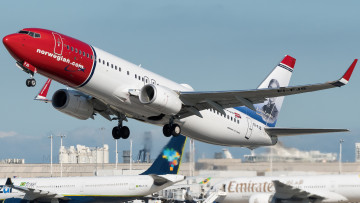 Картинка boeing+737 авиация пассажирские+самолёты авиалайнер