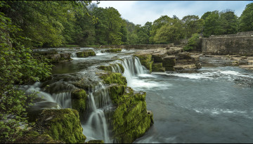 Картинка природа водопады простор