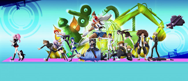 Обои картинки фото аниме, danganronpa, персонажи