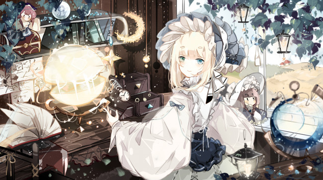 Обои картинки фото аниме, sound horizon, взгляд, рюши, sound, horizon, девочка