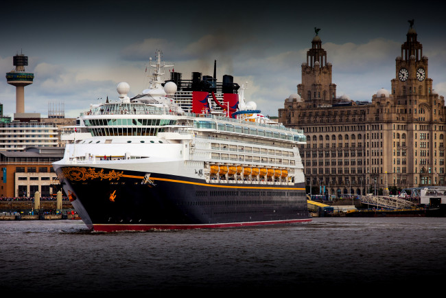 Обои картинки фото disney magic, корабли, лайнеры, круиз, лайнер