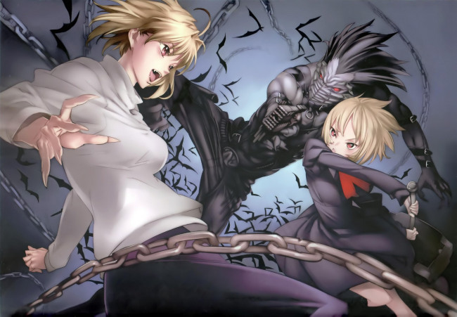 Обои картинки фото аниме, tsukihime, девушки