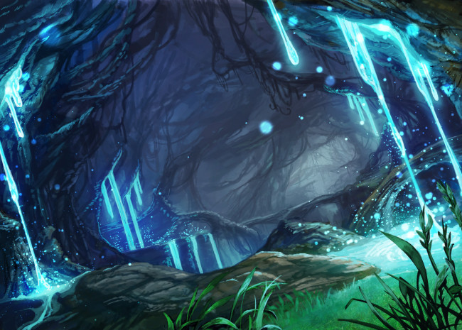 Обои картинки фото аниме, пейзажи,  природа, природа