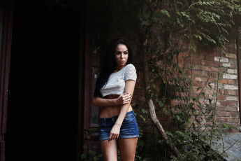 Картинка девушка девушки -unsort+ брюнетки темноволосые модель виолетта летта violetta letta