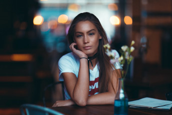 Картинка девушка девушки -unsort+ брюнетки темноволосые модель