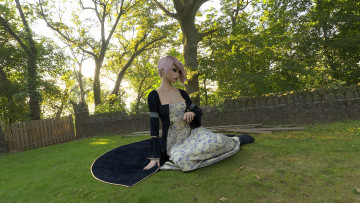 Картинка 3д+графика люди+ people фон взгляд девушка