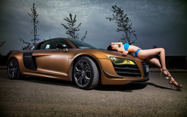 Обои картинки фото автомобили, -авто с девушками, девушки, авто