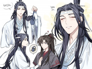 Картинка аниме mo+dao+zu+shi лань ванцзи вэй усянь мешочек