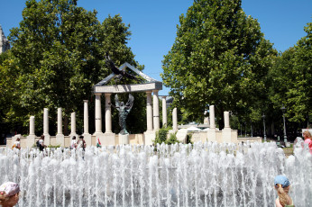 Картинка города будапешт+ венгрия фонтан