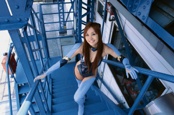 Картинка aya+kiguchi девушки aya kiguchi девушка азиатка cosplay модель японка красотка красавица флирт стройная фигура сексуальная секси поза взгляд макияж