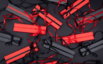 Картинка праздничные подарки+и+коробочки подарки банты ленты