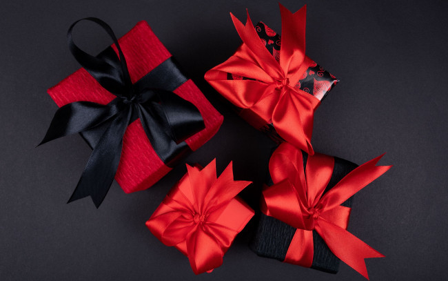 Обои картинки фото праздничные, подарки и коробочки, подарки, ленты, банты