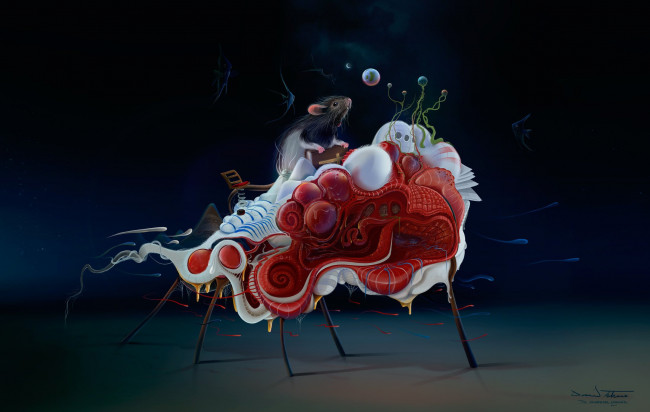 Обои картинки фото david fuhrer, рисованное, абстракция, david, fuhrer