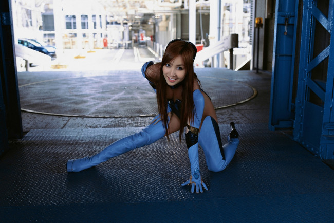 Обои картинки фото aya kiguchi, девушки, aya, kiguchi, девушка, азиатка, cosplay, модель, японка, красотка, красавица, флирт, стройная, фигура, сексуальная, секси, поза, взгляд, макияж