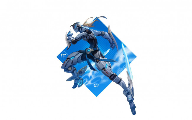 Обои картинки фото фэнтези, роботы,  киборги,  механизмы, киборг, лезвия